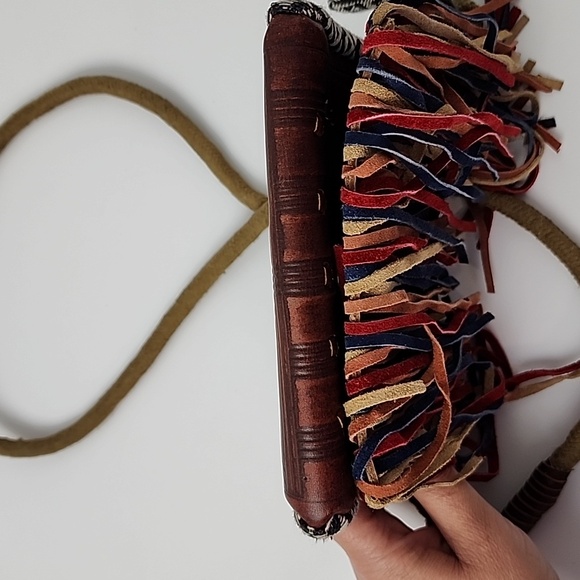 Free People Foreverly Fringe Boho Leather Crossbody Bag - Picture 5 of 15